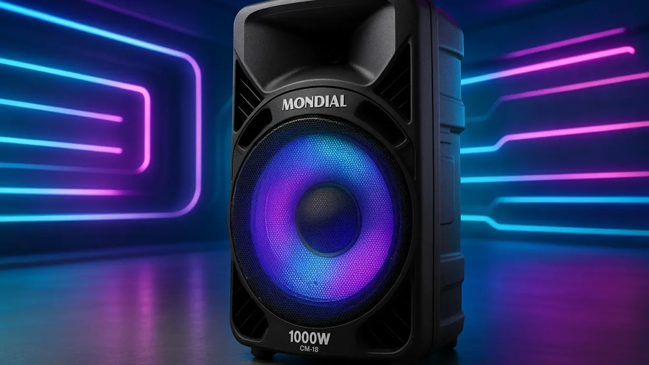 Top Cinco Caixa de som Mondial 1000w cm15