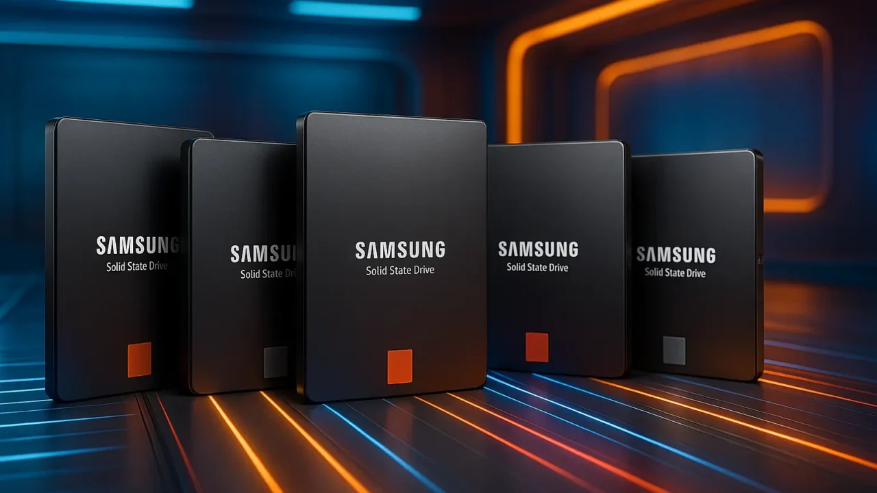 Principais Cinco Samsung sata SSD