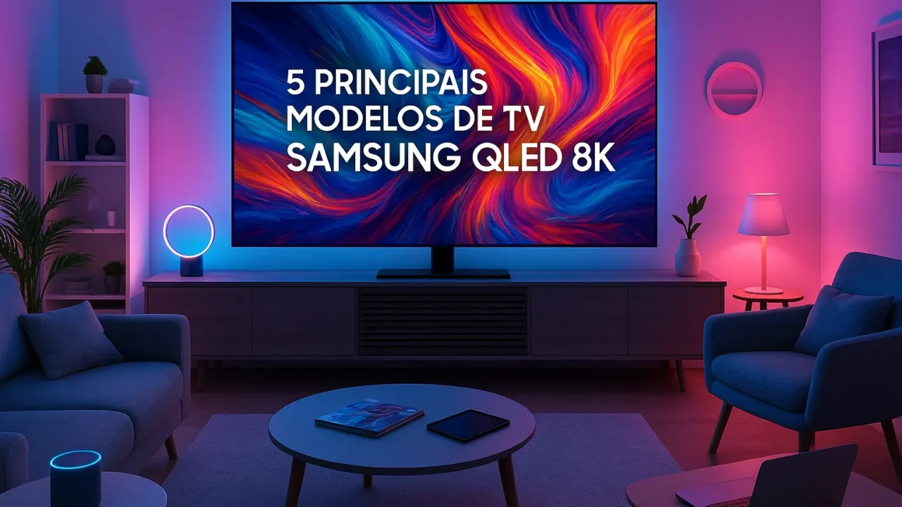 Os 5 Principais Modelos de TV Samsung QLED 8k