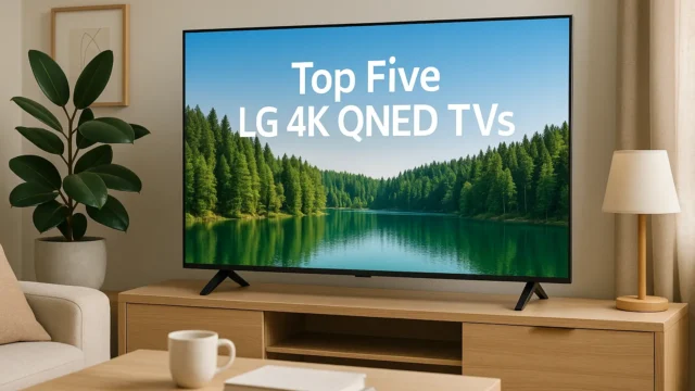Principais Cinco LG 4k QNED TV