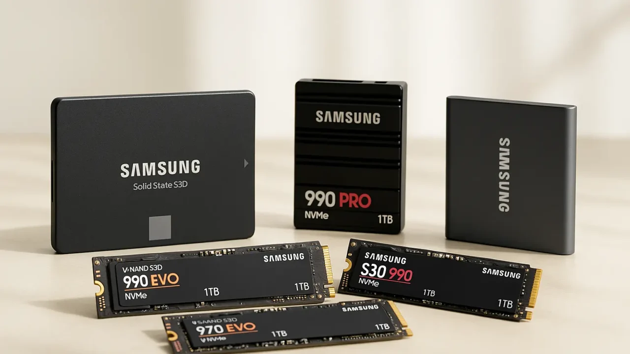 Os 5 Melhores Modelos de SSD Samsung 1tb EVO