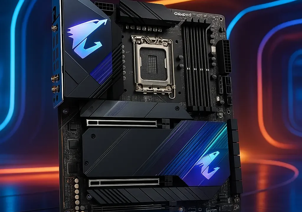 GIGABYTE Z890 AORUS Xtreme AI TOP com Thunderbolt 5 e Wi-Fi 7
