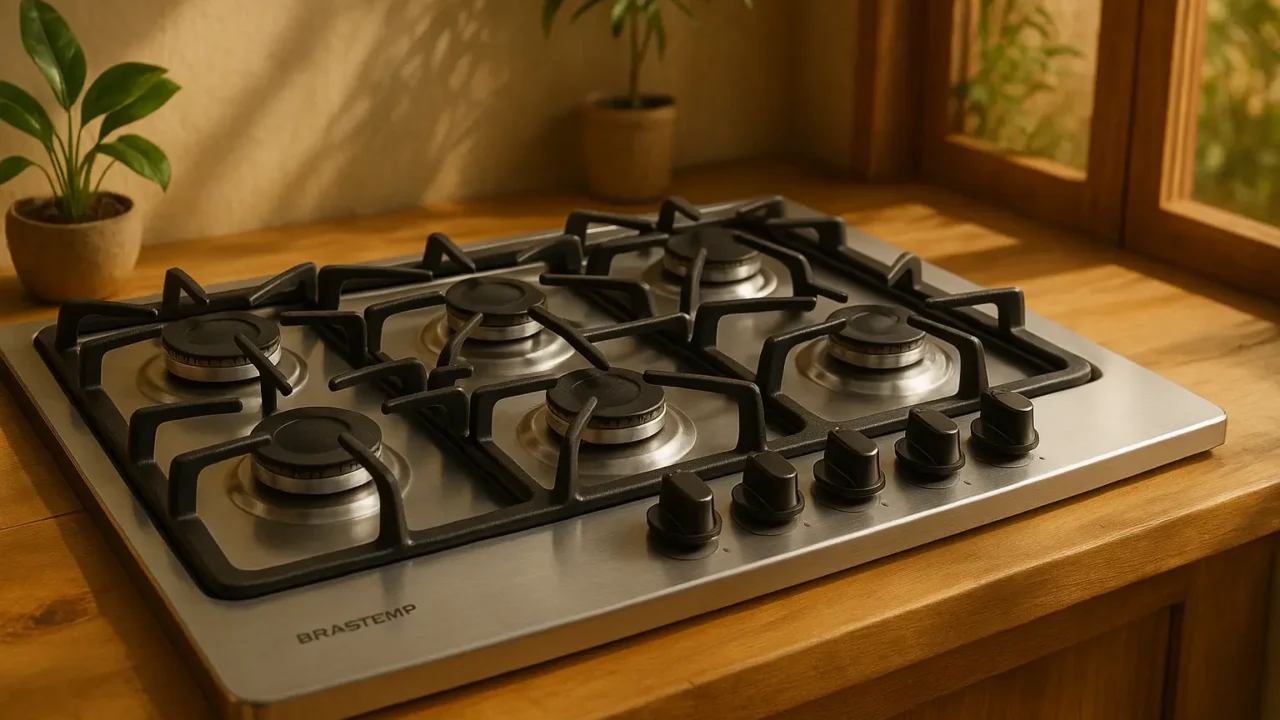 Cinco Principais Modelos de fogão 5 bocas cooktop brastemp