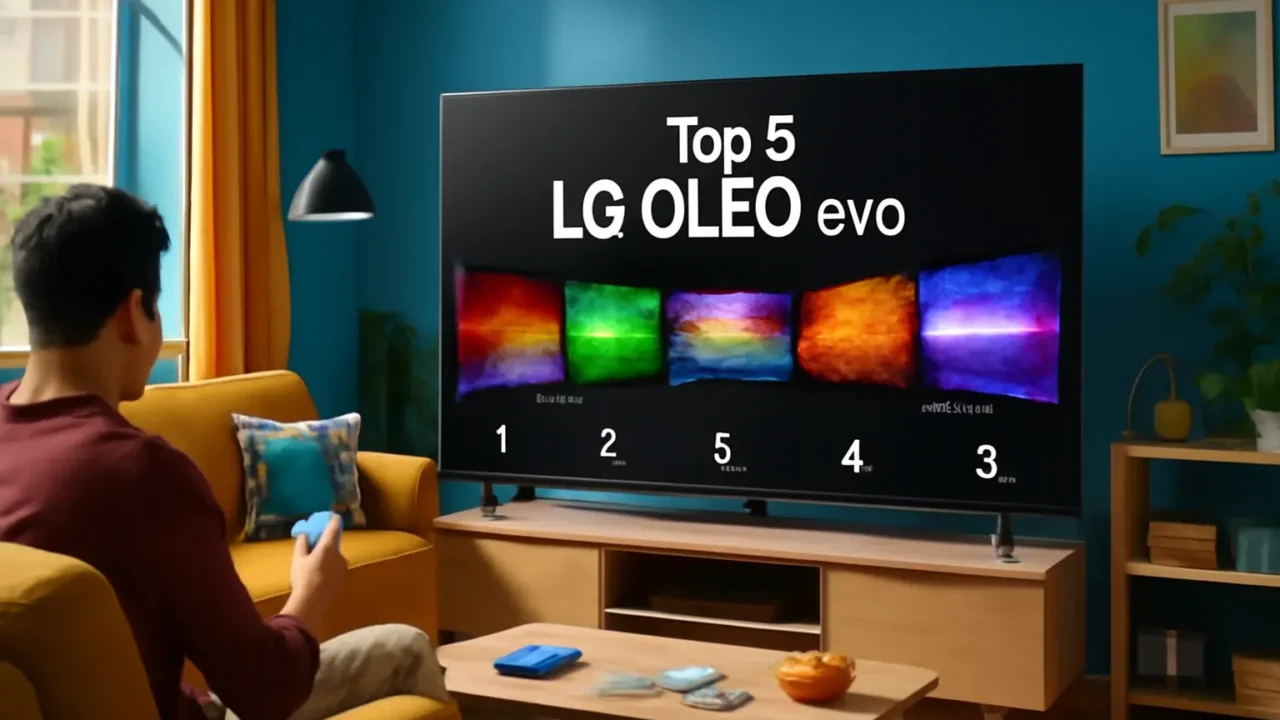 Cinco Melhores Modelos de LG OLED EVO 60