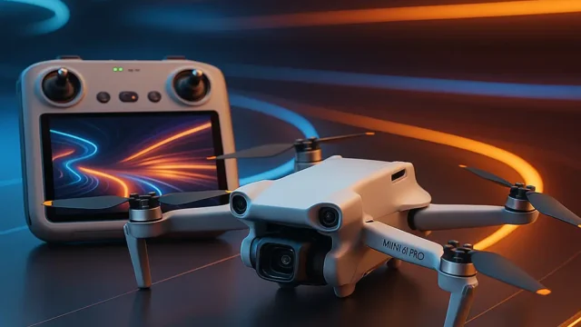 Drone DJI Mini 4 Pro Fly More Combo com Tela – Portabilidade e Tecnologia de Ponta