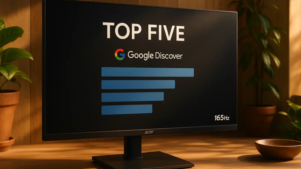 Principais Cinco Acer 165hz