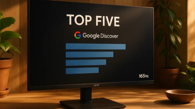 Principais Cinco Acer 165hz