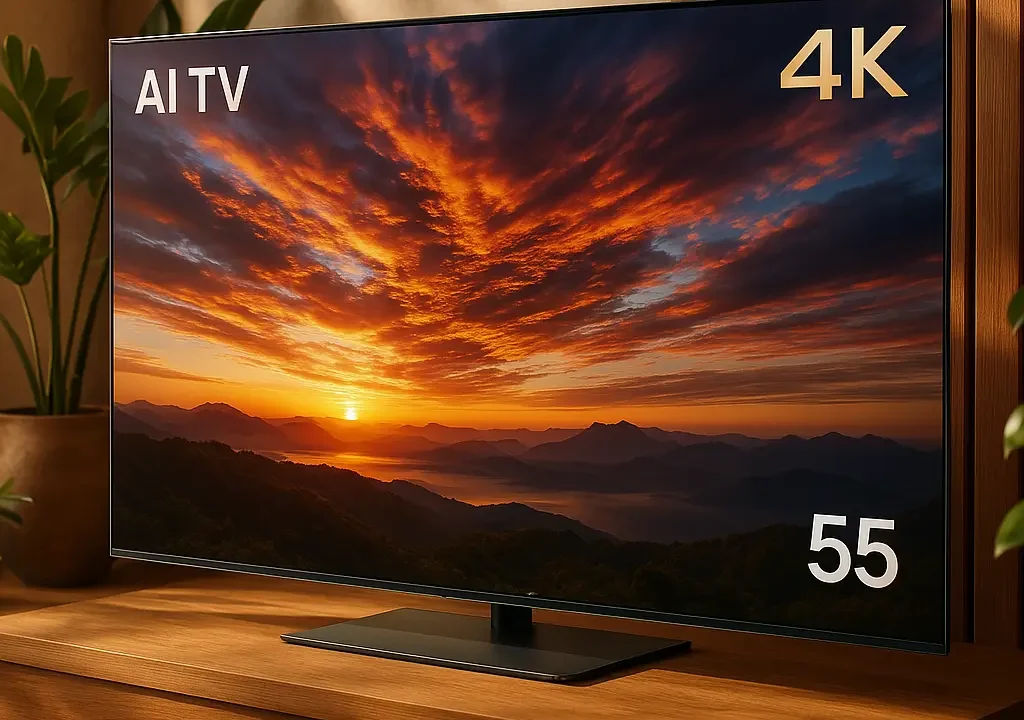 AI TV 55" OLED 4K 55S90D: Imagem Incrível e Som Envolvente