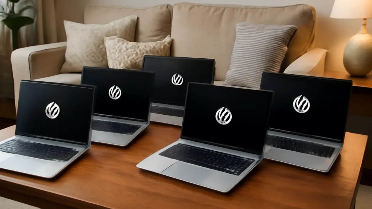 Cinco Principais Modelos de HP book series
