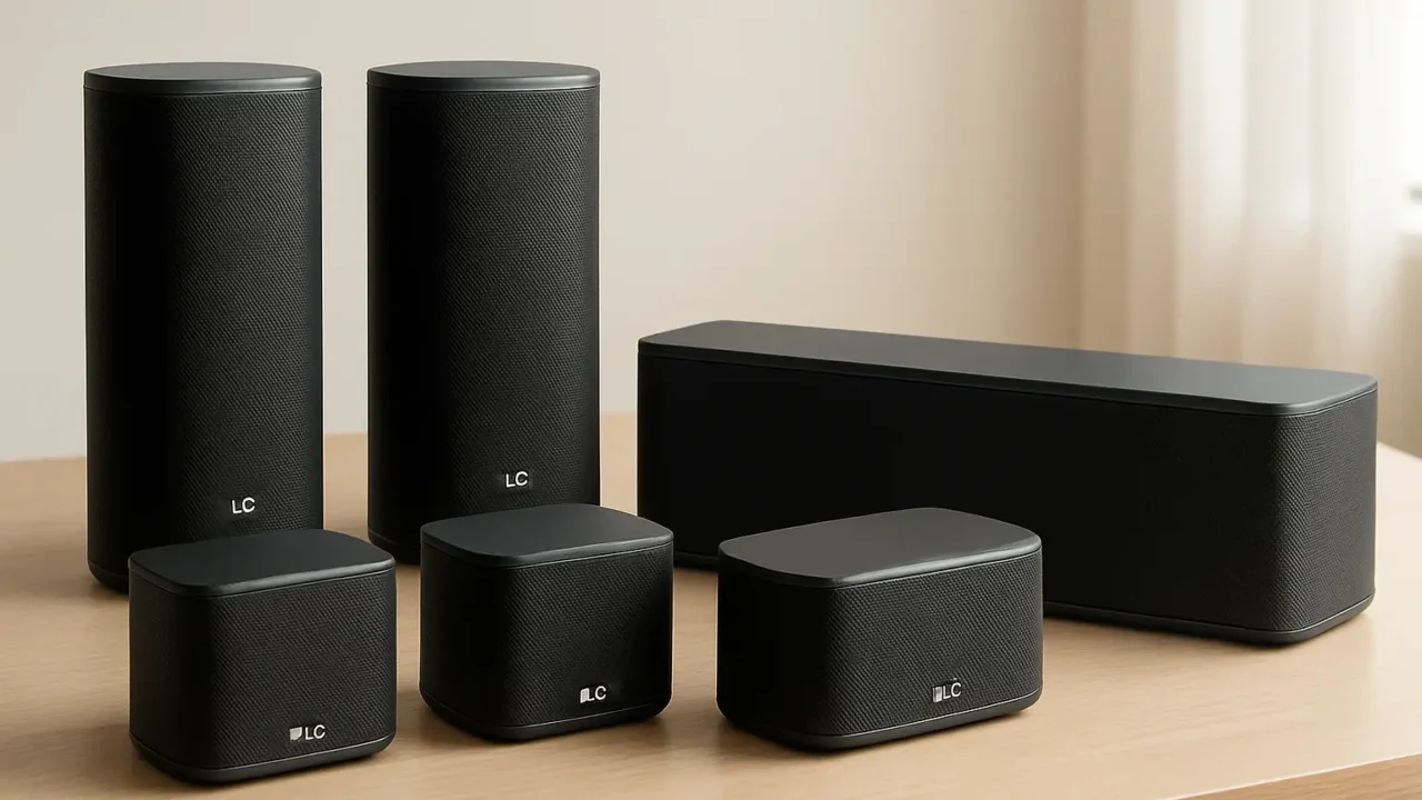 Top Cinco caixas de som LG