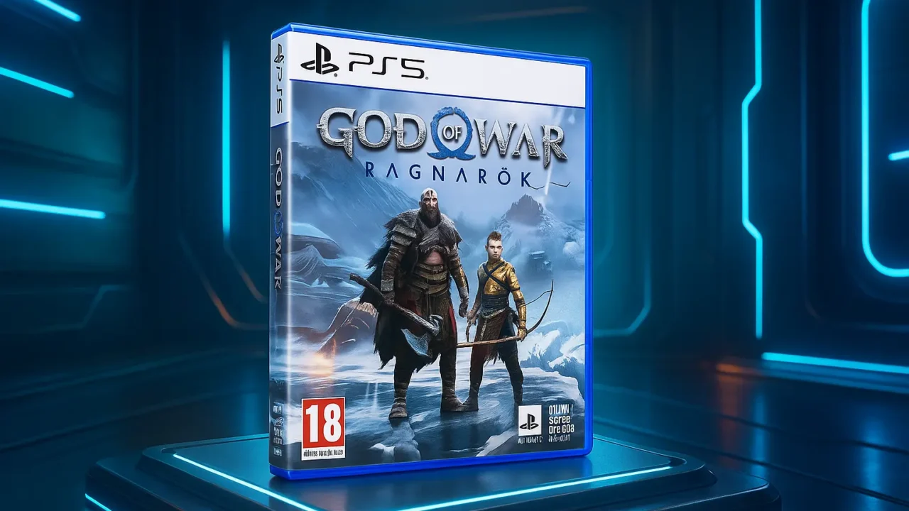 Top Cinco Modelos de God of War Ragnarök PS5 midia fisica