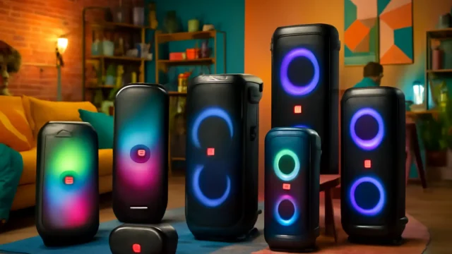 Cinco Principais Modelos de caixa JBL partybox