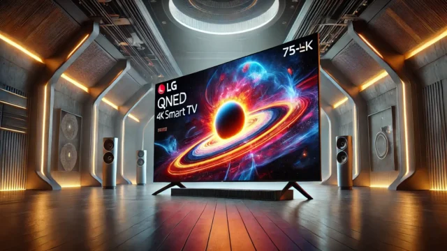Smart TV 4K 75" LG QNED 75QNED85T: Desempenho e Inovação em Cada Detalhe