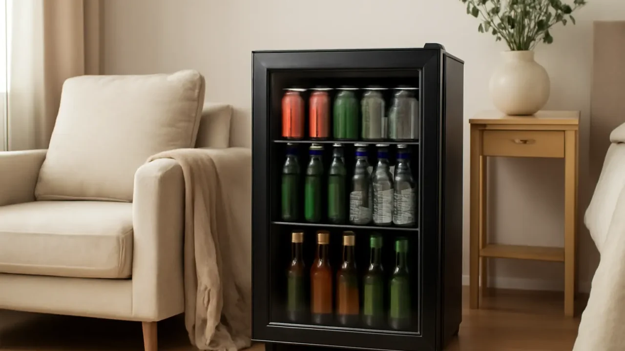 5 Melhores Modelos de frigobar com porta de vidro