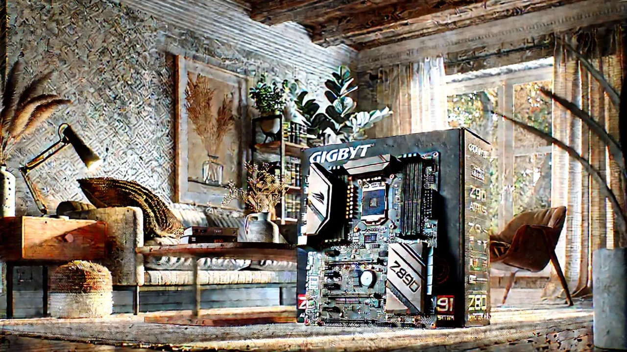 GIGABYTE Placa mãe Z890 AORUS Master AI TOP: Potência e Conectividade Imbatíveis