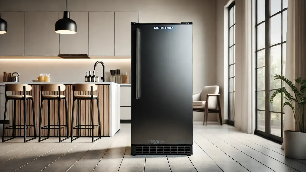 Cervejeira Vertical Metalfrio 337 Litros Optima All Black VN28RH 110V: Elegância e Eficiência em Sua Cozinha