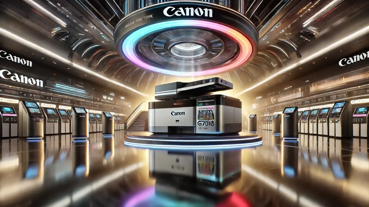 Canon MULTIFUNCIONAL TANQUE DE TINTA MEGA TANK GX7010: Desempenho e Eficiência