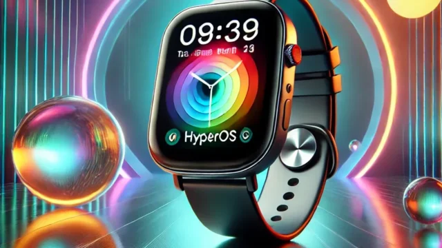 Smartwatch Xiaomi Redmi Watch 4 com tela OLED e HyperOS