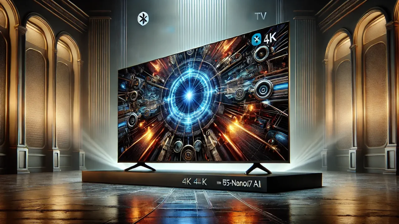 Smart TV 55" 4K LG NanoCell 55NANO77SRA com Bluetooth e ThinQ AI