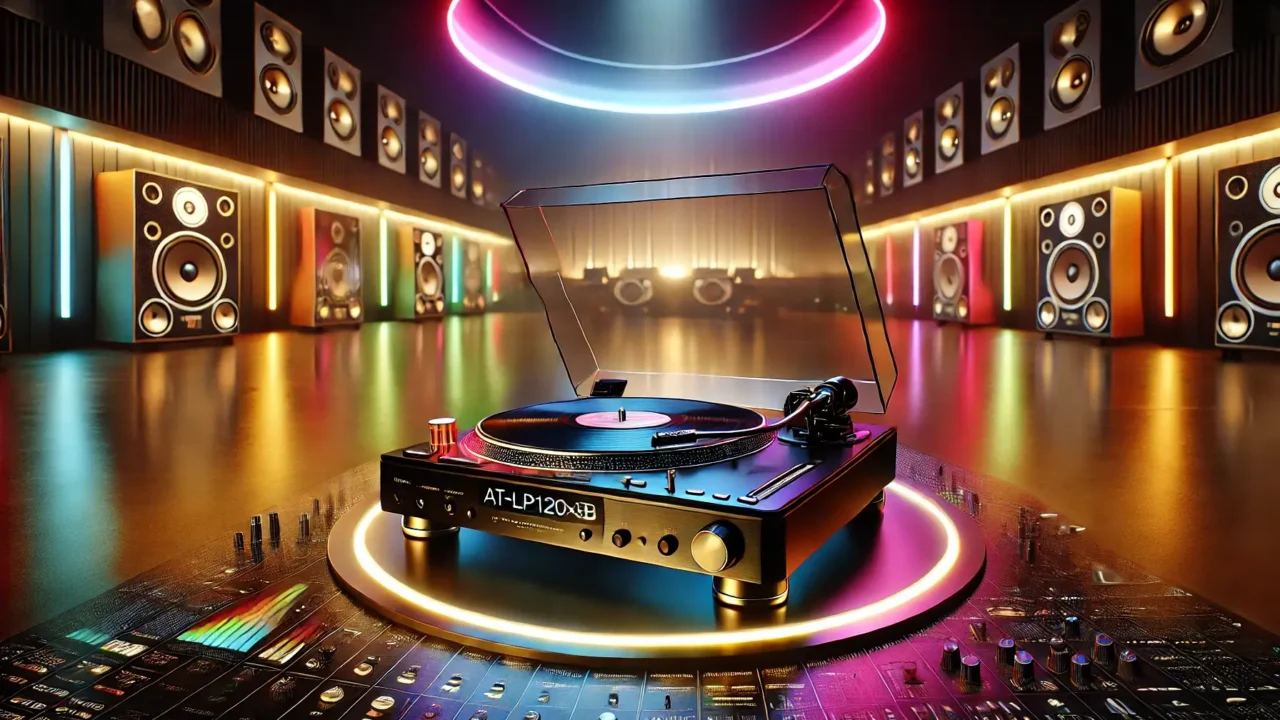 Toca Discos AT-LP120XUSB-BK: Versatilidade e Qualidade de Som
