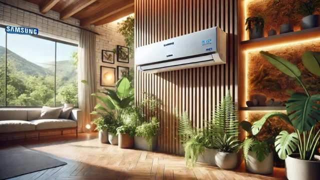 Samsung Ar-condicionado Split Inverter WindFree Connect AI 18.000 BTUs Quente e Frio Sem Vento
