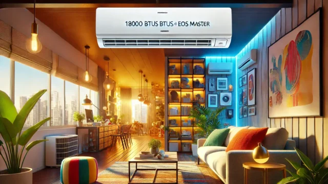 Ar-Condicionado Split Inverter 18000 BTUs EOS Master: Quente e Frio