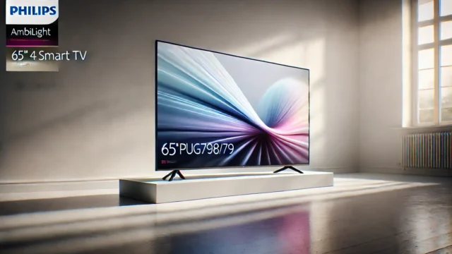 Smart TV Philips Ambilight 65" 4K 65PUG7908/79: A Melhor Experiência de Imagem e Som