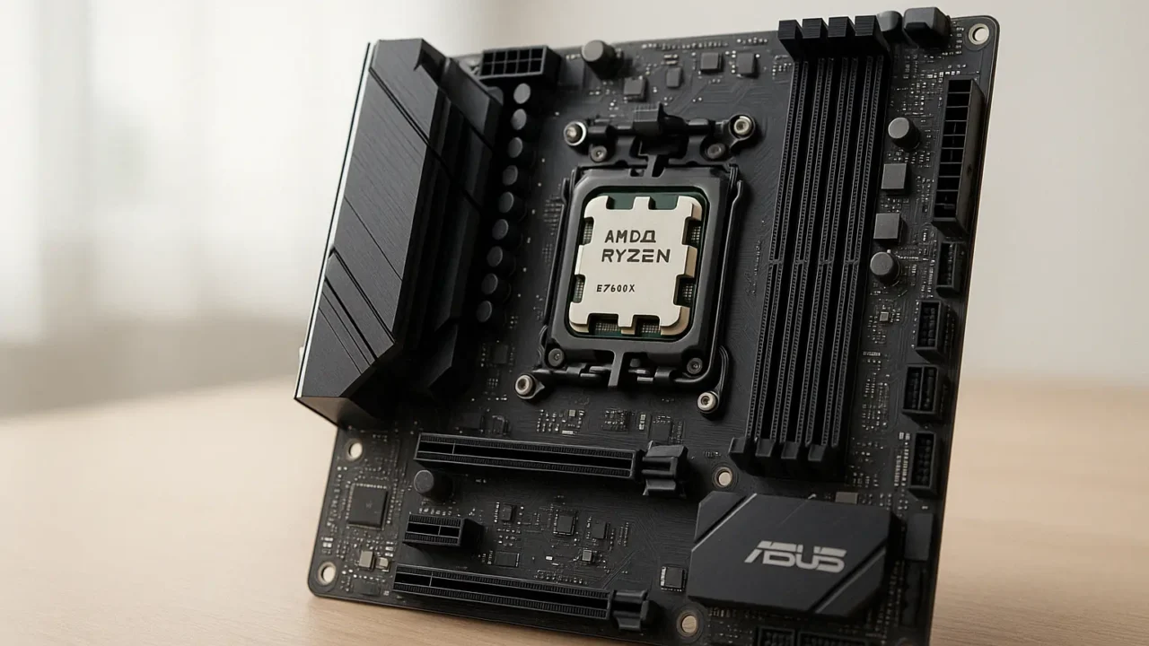 Kit Upgrade AMD Ryzen 5 7600X com DDR5 e BIOS Atualizada