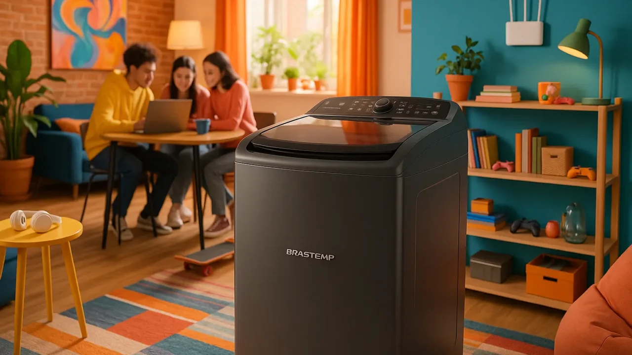 Brastemp 17Kg: Design Infinity e Tampa Soft Close