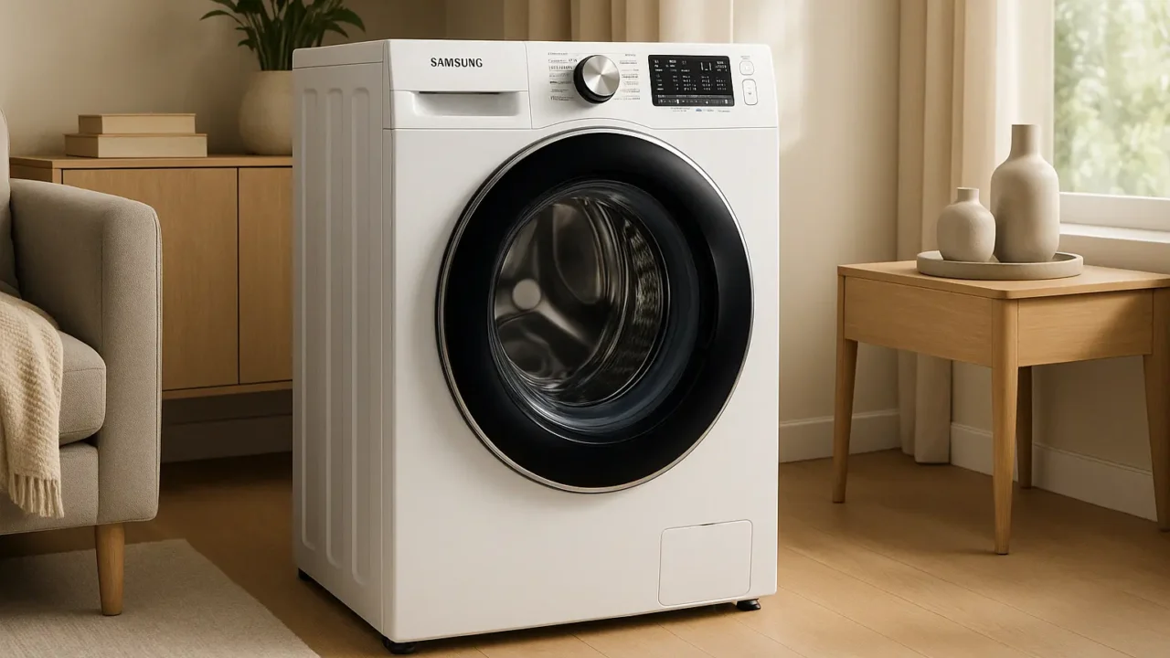 Samsung Lavadora Inverter WW11T: Potência, Vapor e Silêncio