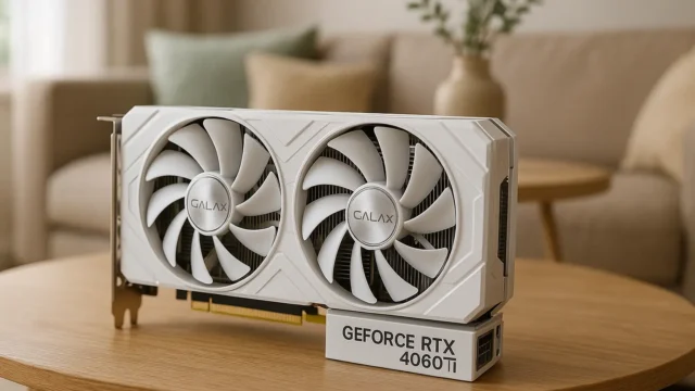 Galax RTX 4060 Ti EX White: Desempenho com Estilo Premium
