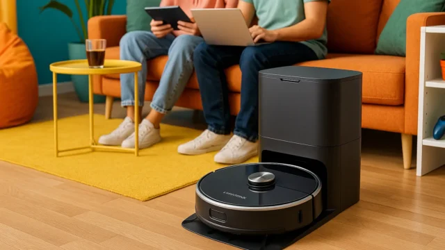 Robô Aspirador Liectroux G7 com Base Autolimpante: Praticidade Total na Limpeza