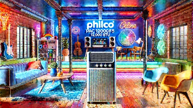 Ar-Condicionado Portátil Philco PAC12000F5 12.000 BTUs Só Frio 220V