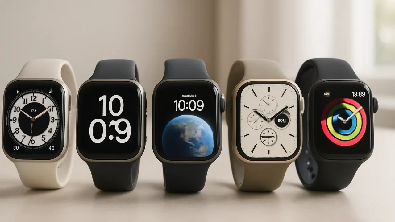 Principais Cinco Apple watch relogio