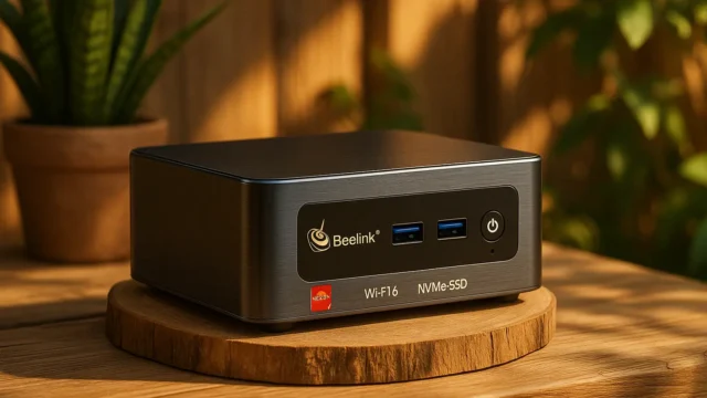 Beelink Mini PC Ryzen 7: potência compacta com Wi-Fi 6 e SSD NVMe
