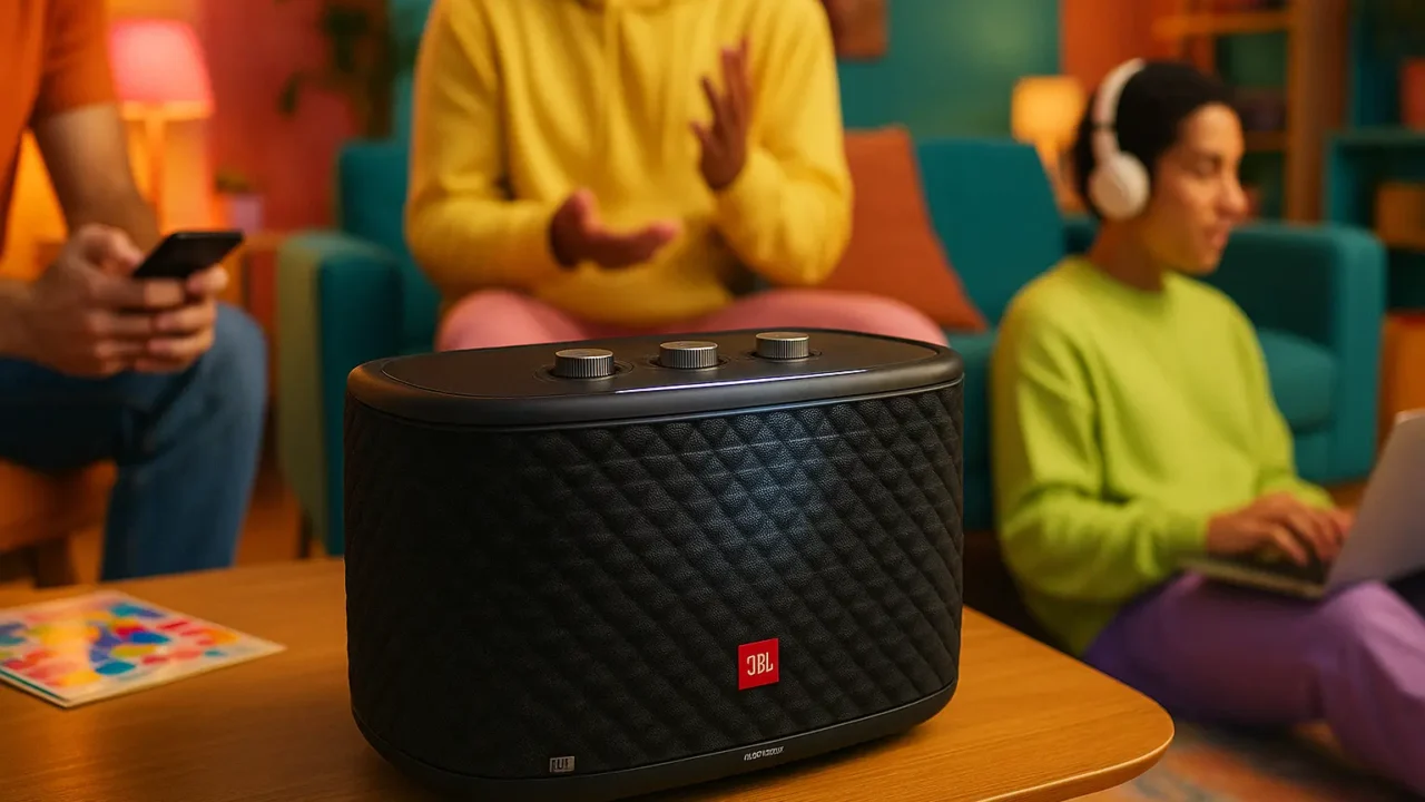 JBL Authentics 500 com Dolby Atmos, Wi-Fi e Assistente de Voz