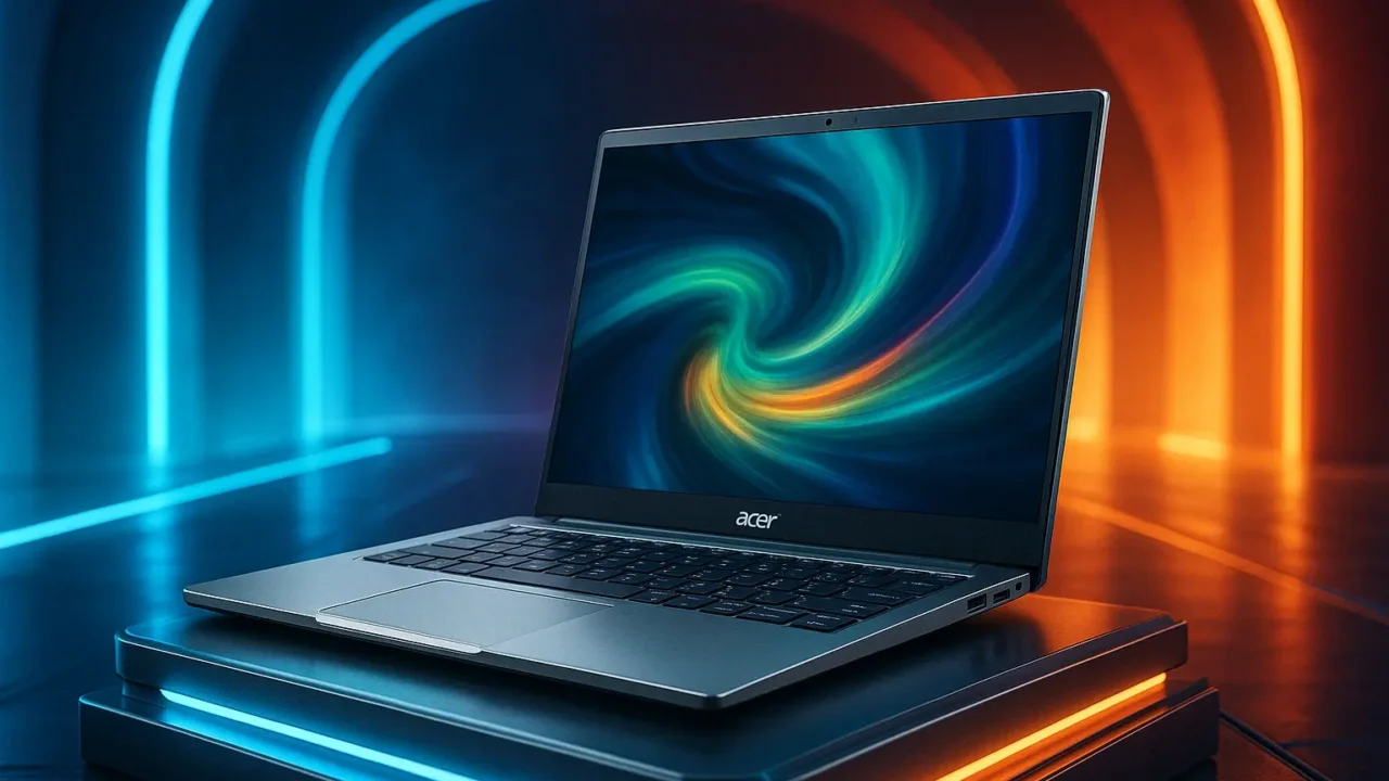 Acer Swift 3 fino e leve com tela FHD de 14" e Intel i7