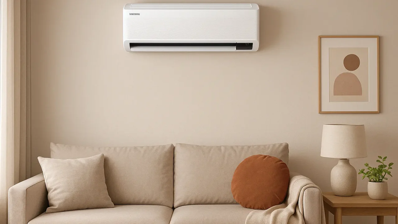 Ar-condicionado Samsung WindFree 12000 Btus Inverter: conforto sem vento direto