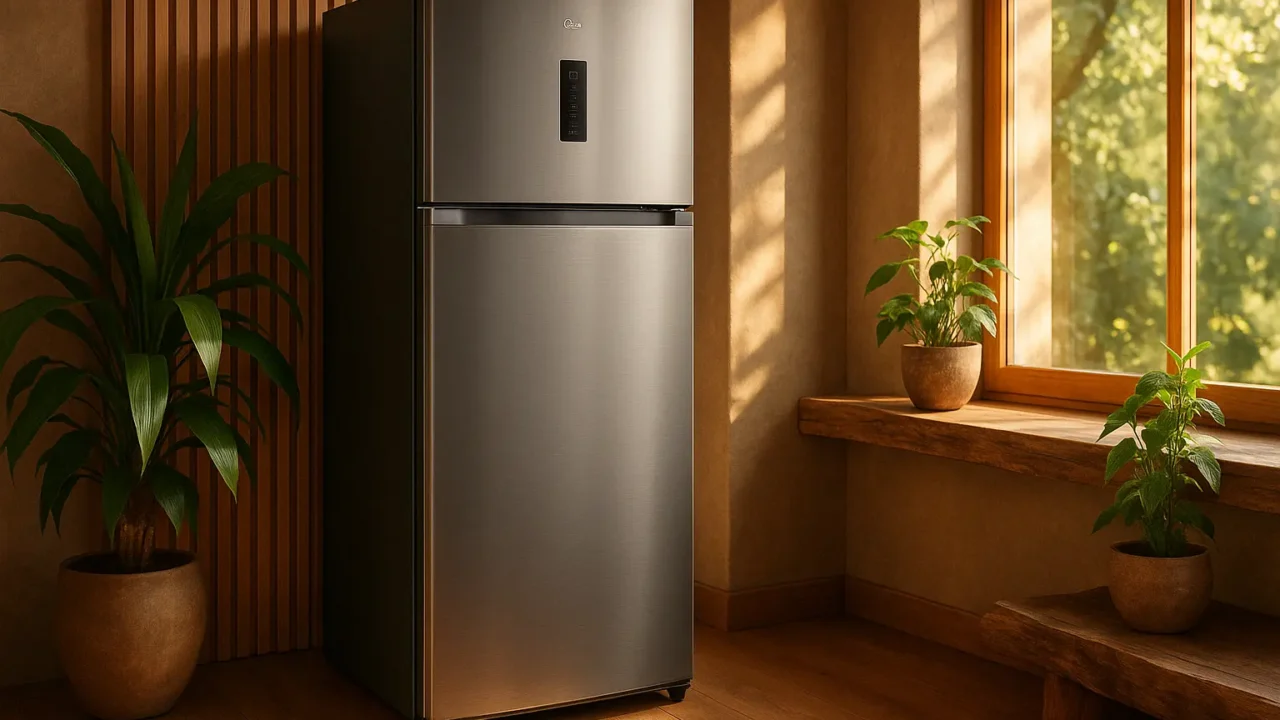 Geladeira Midea MD-RT580MTA com Painel Touch e 411L