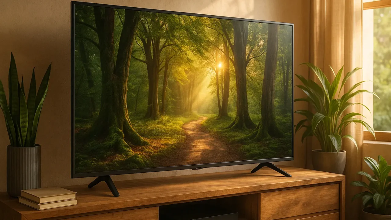 Smart TV Philco PTV58G7UR2CSBL: som potente e tela gigante