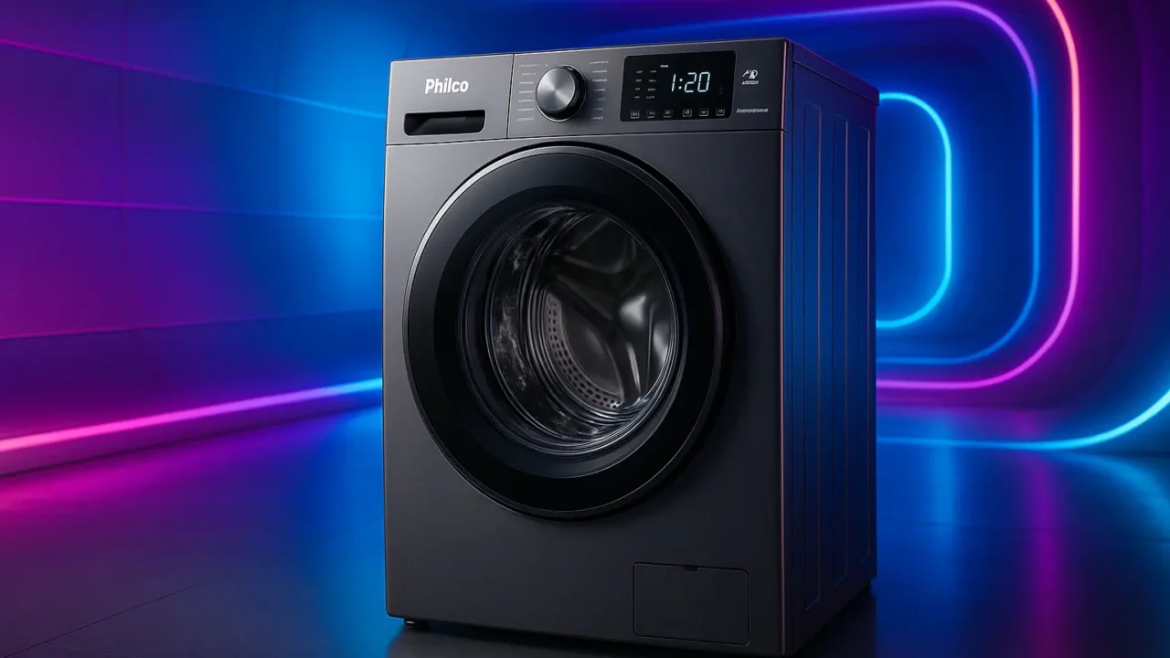 Lava e Seca Philco 10kg Eco Inverter: silenciosa e eficiente