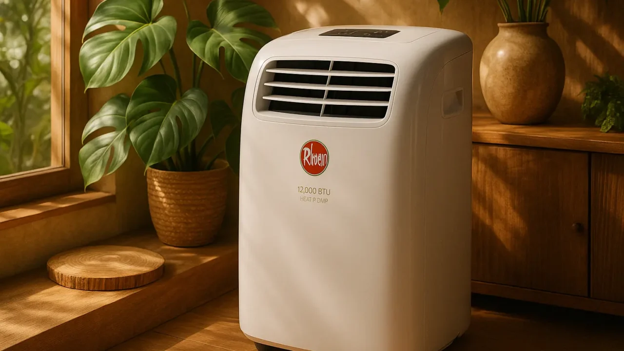 Ar Condicionado Portátil Rheem 12000 BTUs Quente e Frio