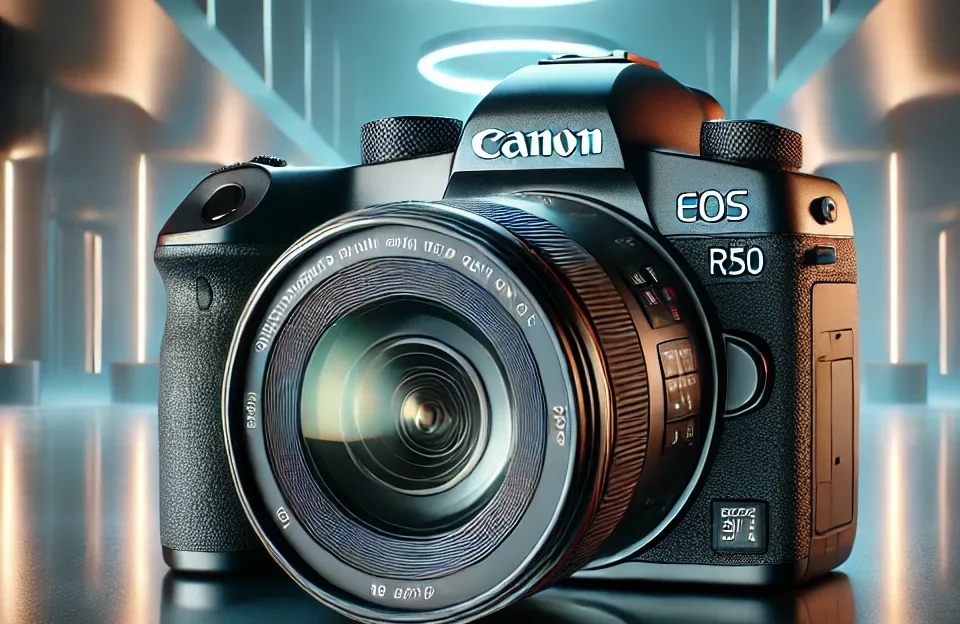 Canon EOS R50 com Lentes 18-45mm e 55-210mm