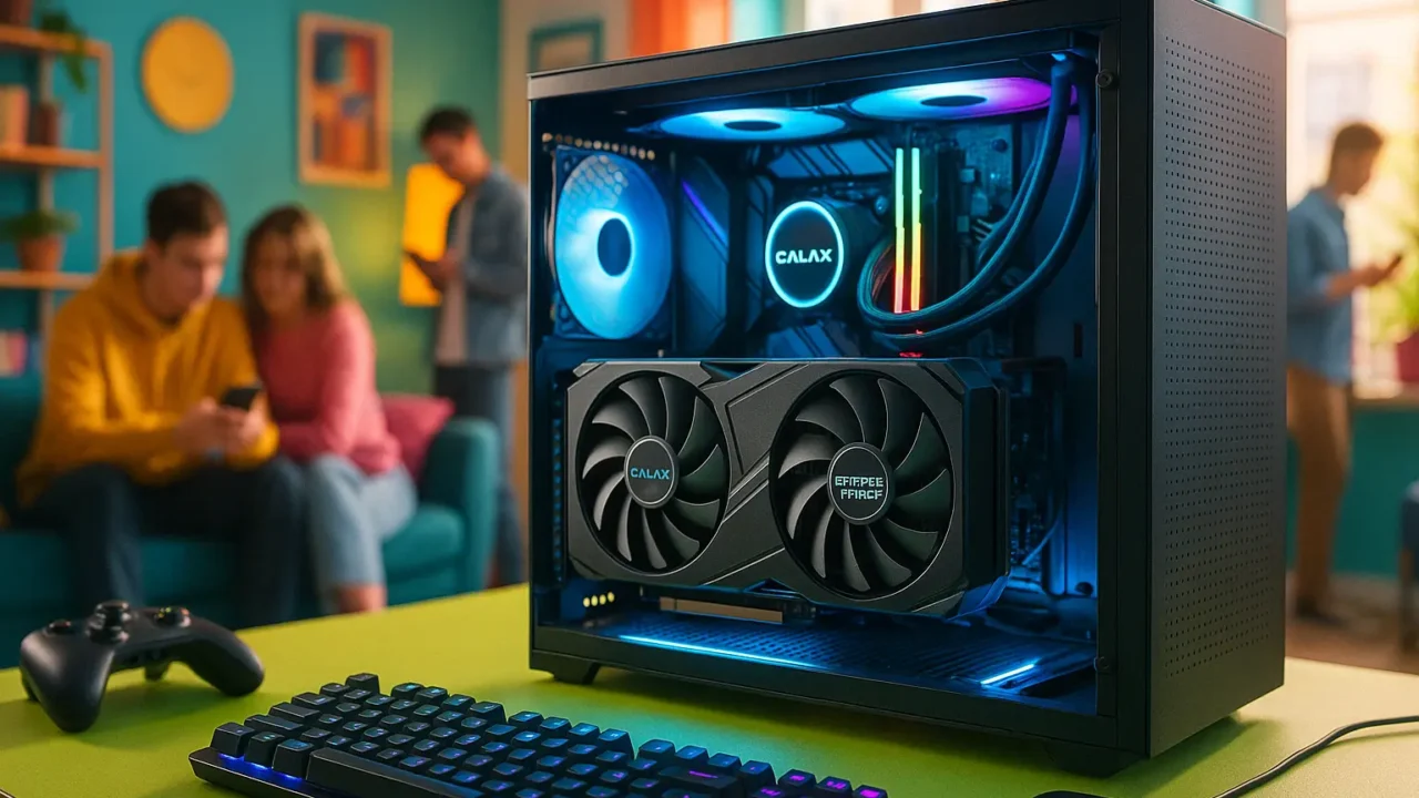 GALAX GeForce RTX 5080: Potência e Ray Tracing Avançado