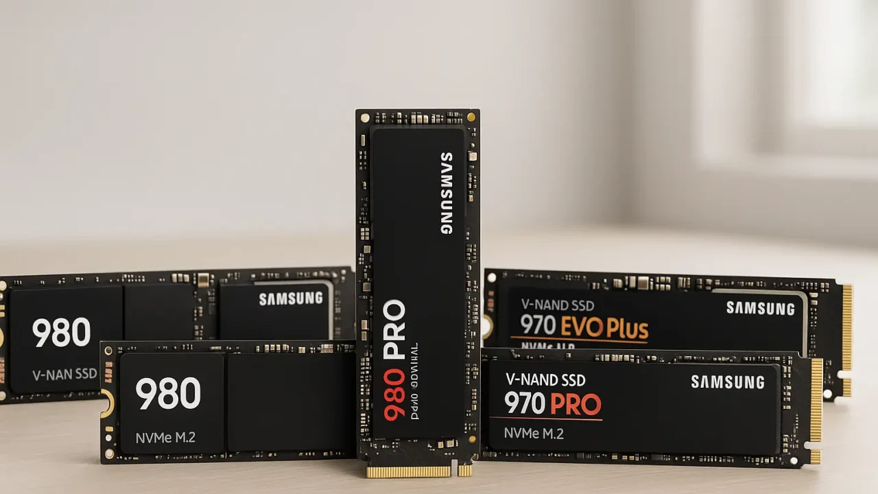 Os 5 Principais Modelos de SSD Samsung 980 pro m.2
