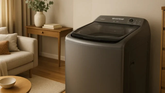 Máquina de Lavar Brastemp 15kg Titanium com Dispenser Auto Dosagem