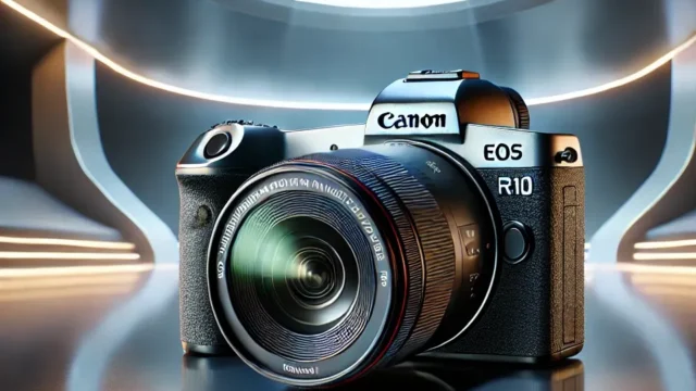 Canon EOS R10 com lente 18-45mm | Sensor 24.2MP e Vídeo 4K