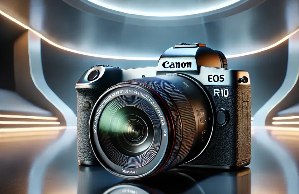 Canon EOS R10 com lente 18-45mm | Sensor 24.2MP e Vídeo 4K