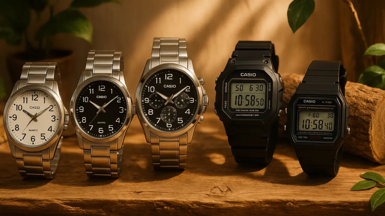 Cinco Principais Modelos de Relogio Da Casio Masculino