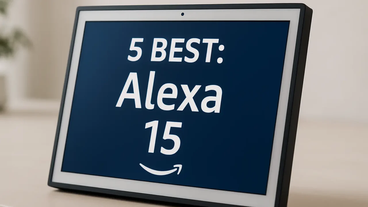 Lista de 5 Melhores: Alexa 15